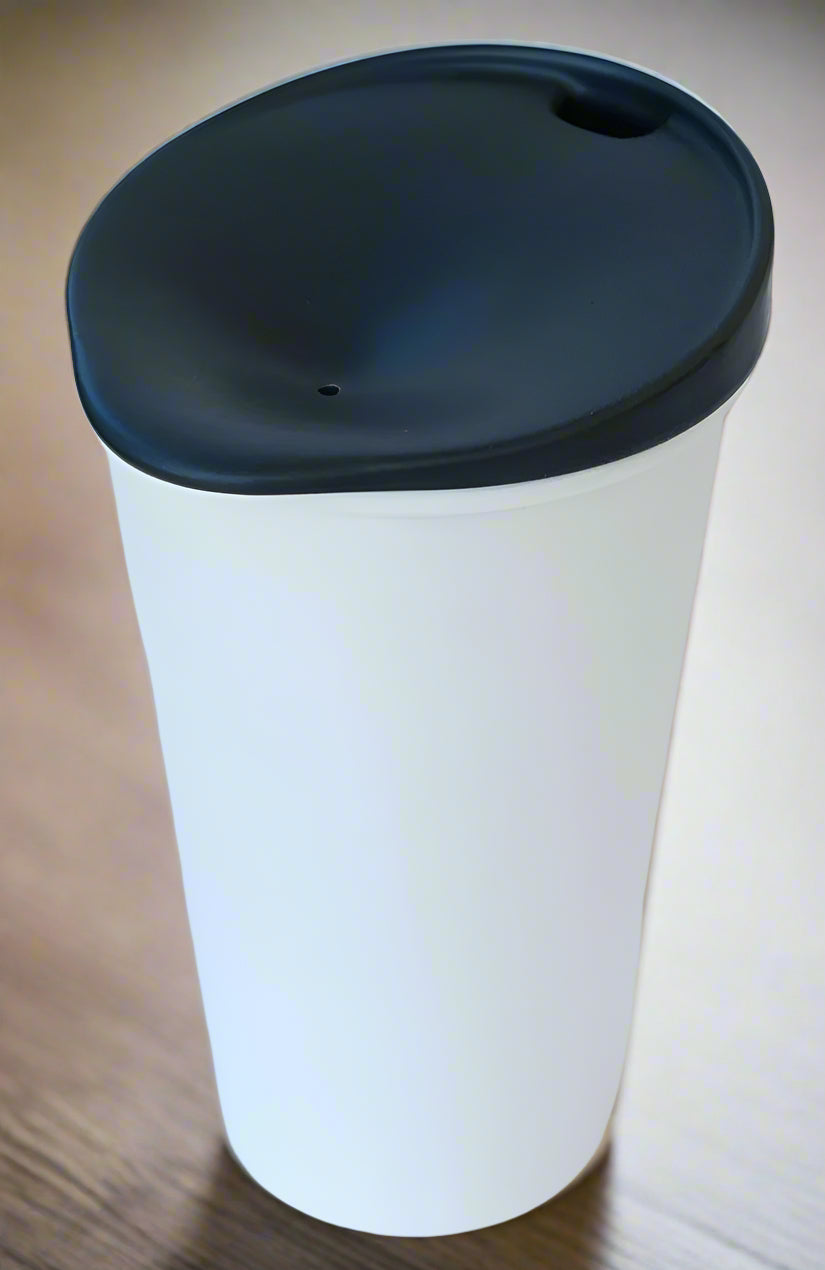 Black Reusable Ceramic Coffee Lid