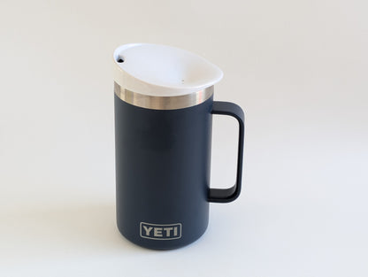 White Reusable Ceramic Coffee Lid