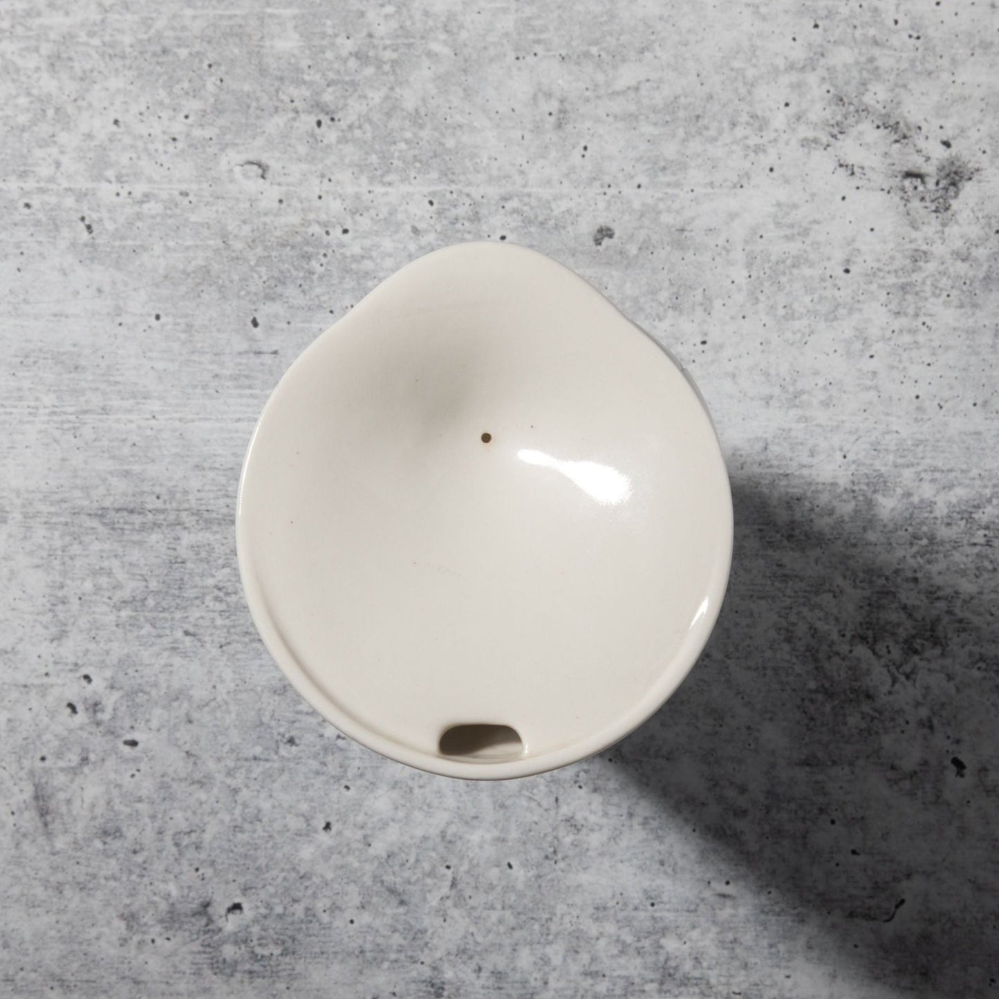 White Ceramic Lid